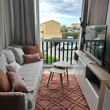 Apartamento Mon A La Plage, Piscine, Wifi, Tv *