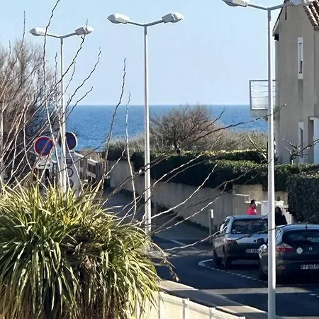 Mon A La Plage, Piscine, Wifi, Tv Apartment Frontignan