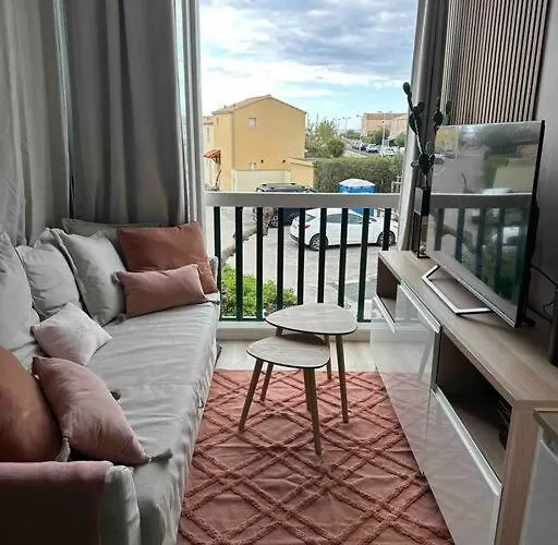 Апартаменты Mon A La Plage, Piscine, Wifi, Tv *